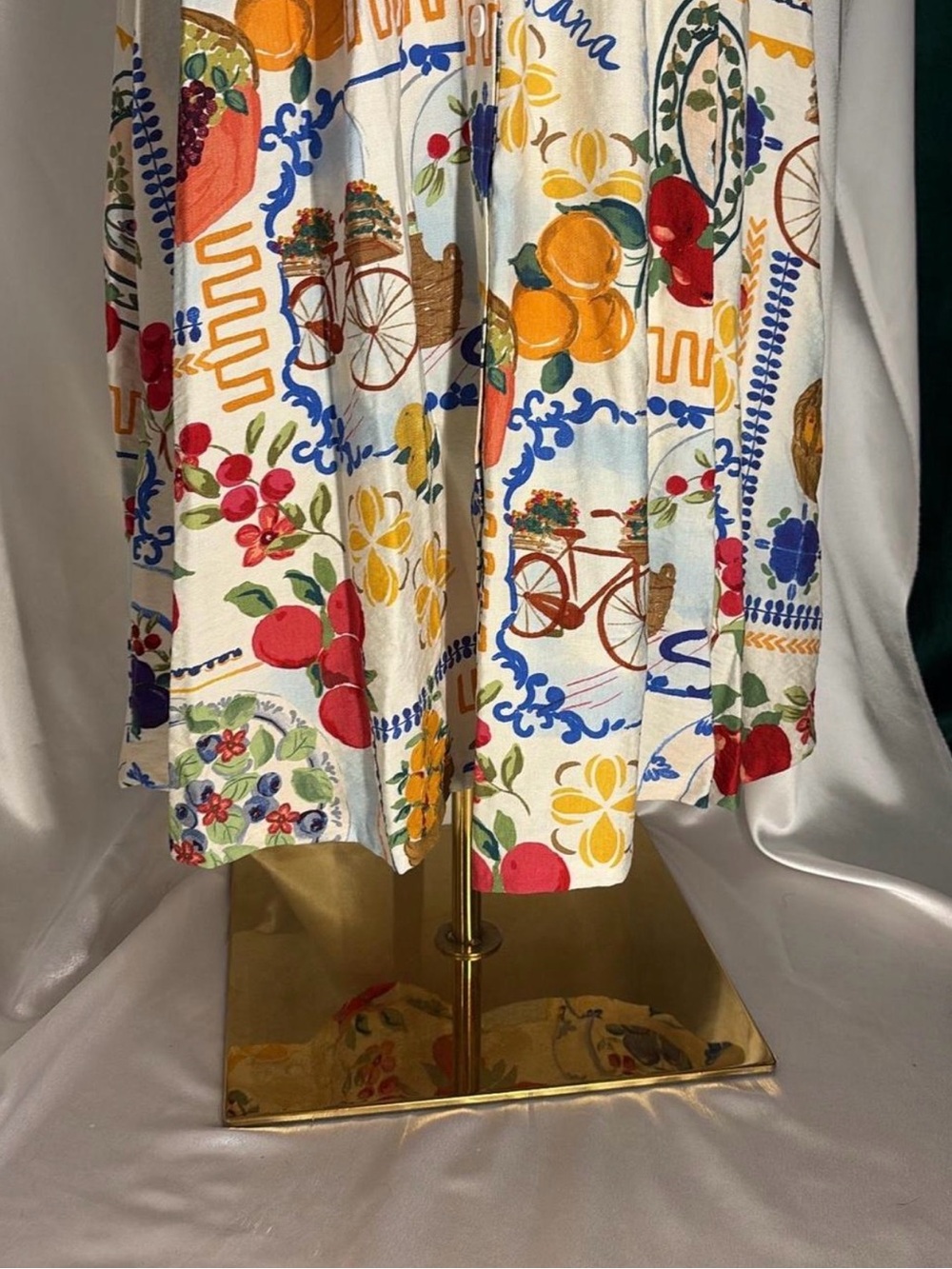 Zara coastal printed two piece - Picture 4 of 6